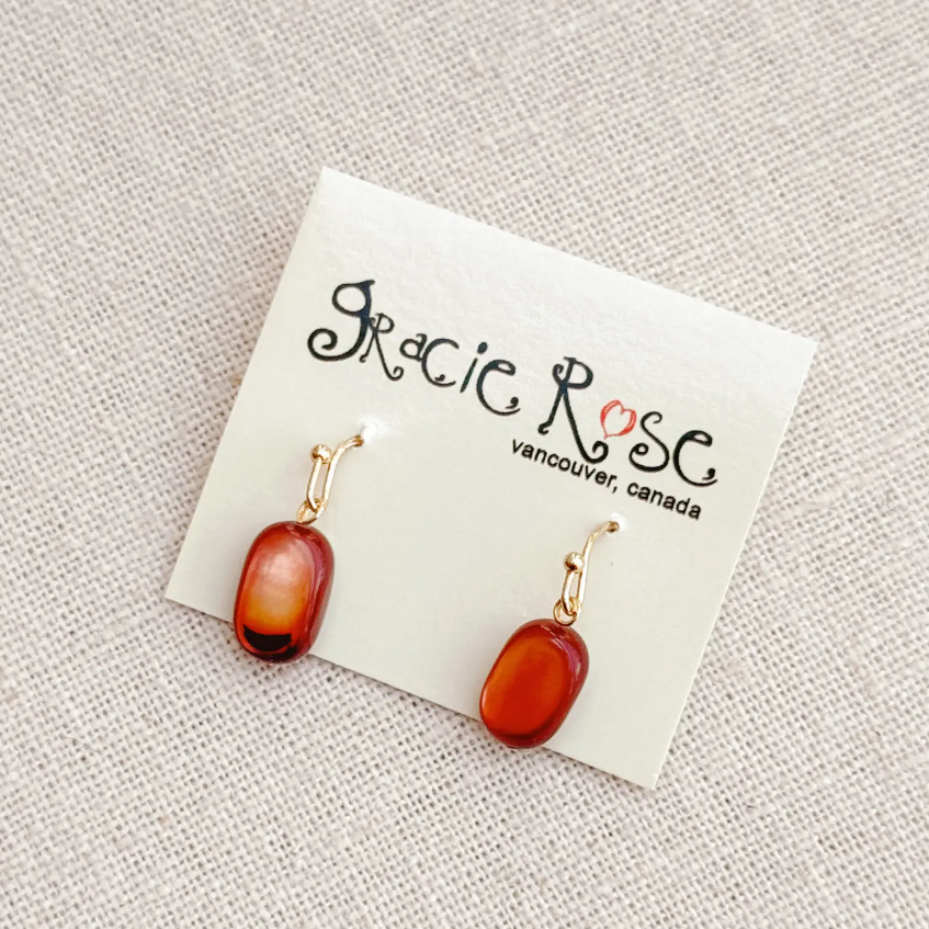 Gold Desert Earrings