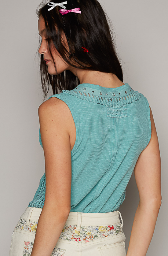 Serena Lace Tank