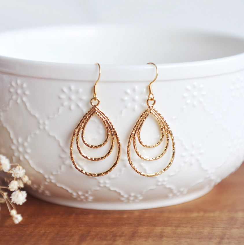 Daniella Water Drop Earrings