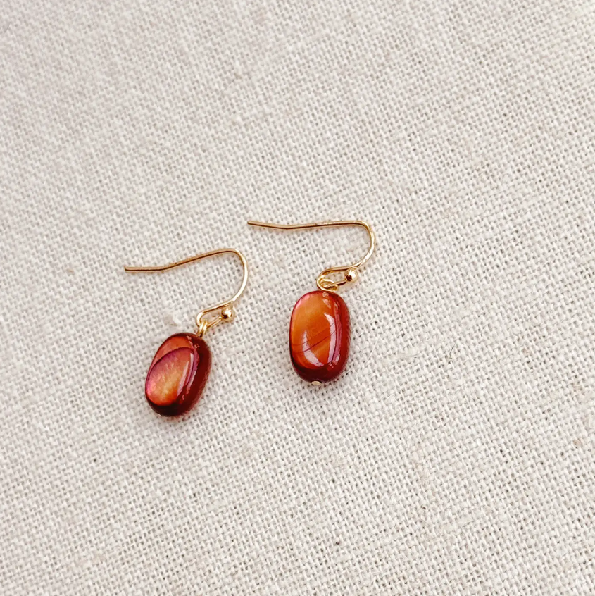 Gold Desert Earrings