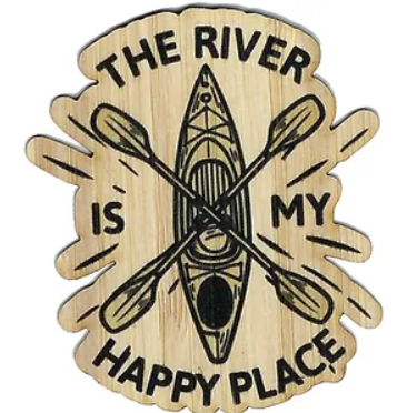 The River Bamboo Sticker
