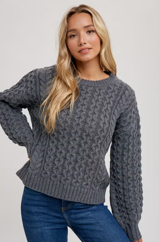 Aleena Cable Sweater