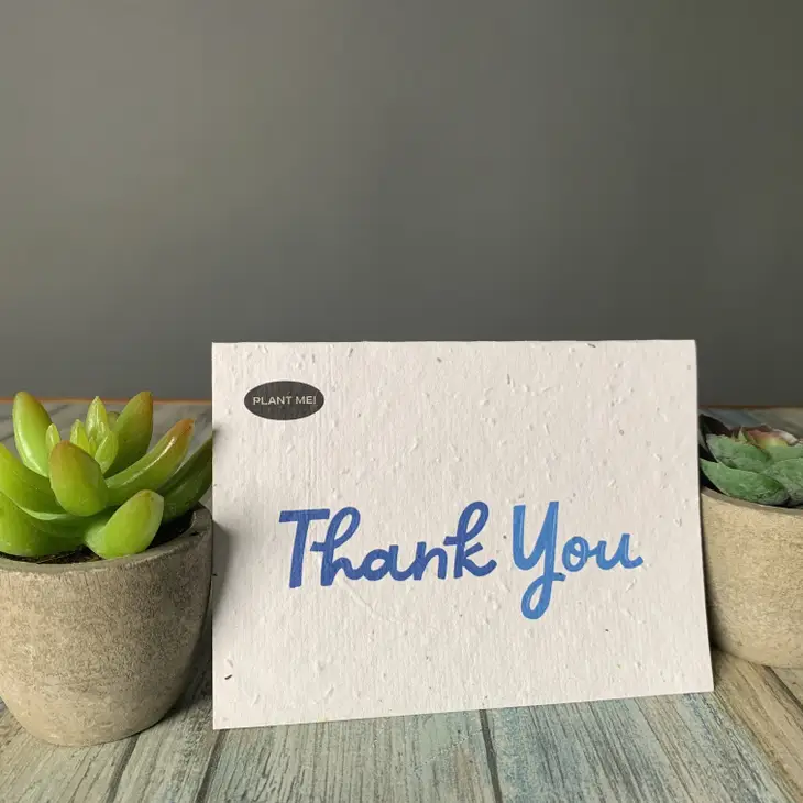 Plantable Card - Thank You!