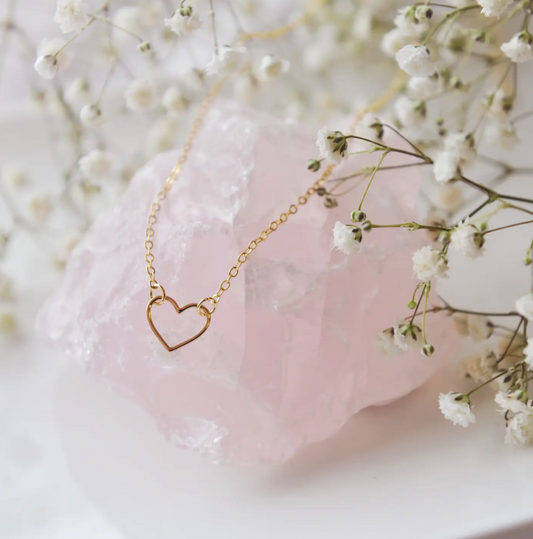 Open Heart Necklace