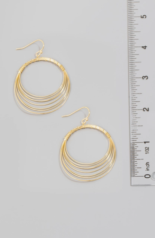 Miranda Layered Hoops