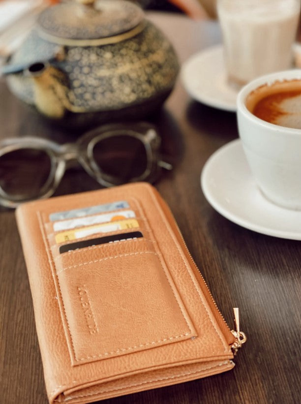 Tatum Cardholder Camel