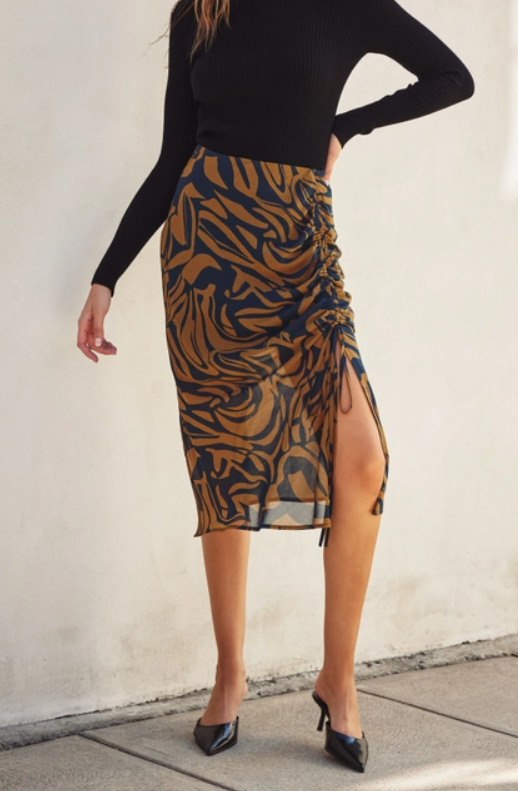 Vibe with Me Midi Skirt