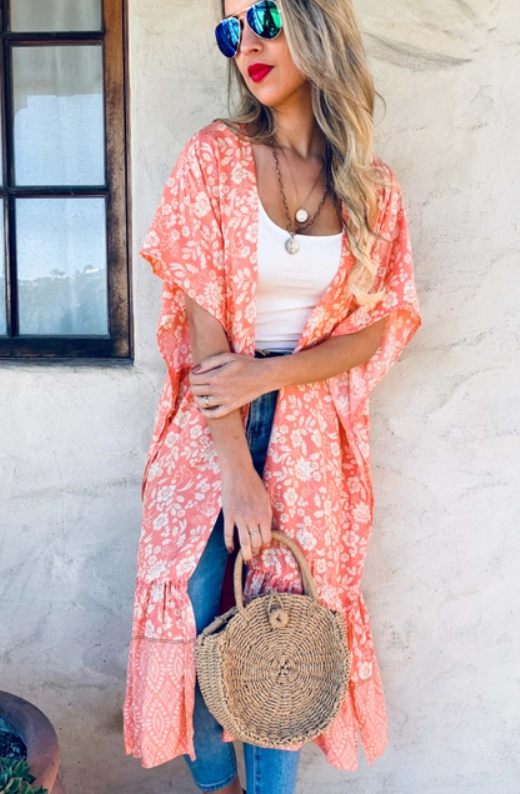 Tasha Floral Kimono