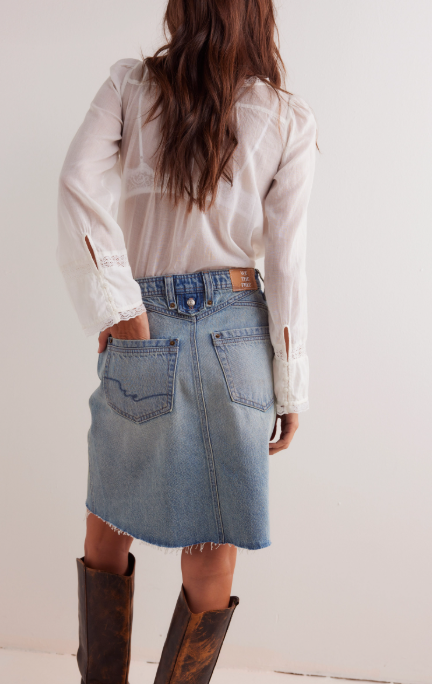 Suzy Denim Midi Skirt