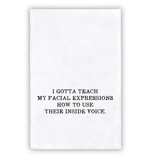 Kitchen Towel - Facial Expressions