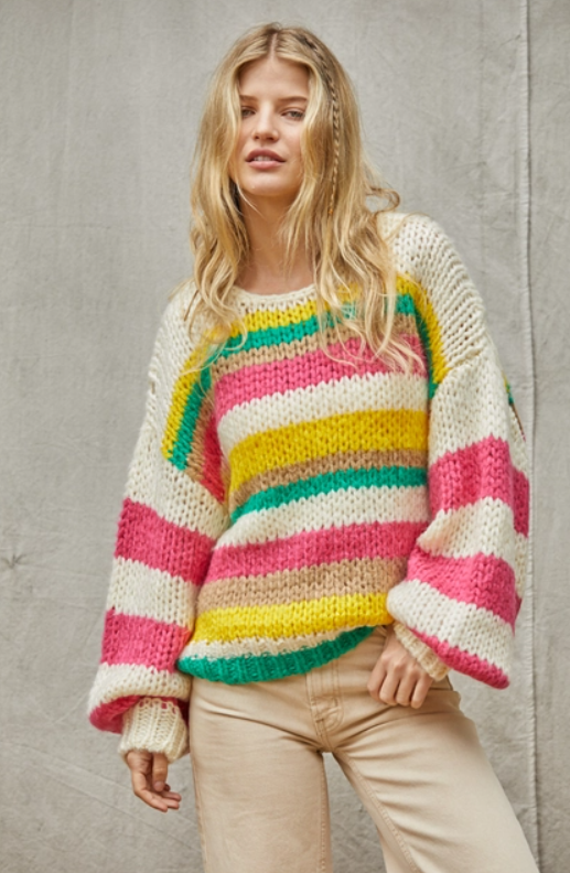 Monte Striped Sweater