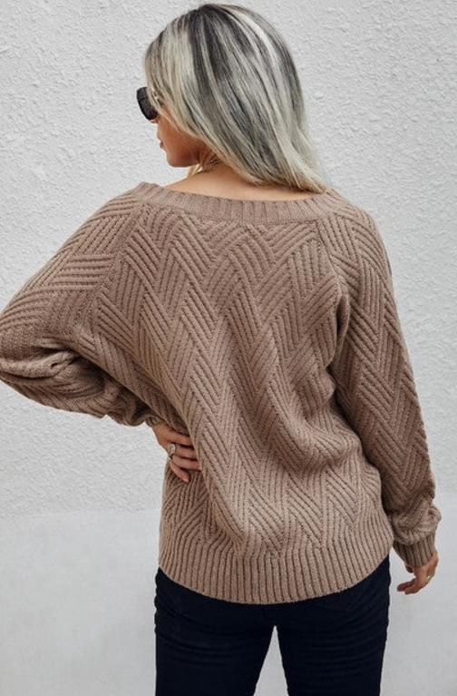 Rhea Cross Stitch Sweater