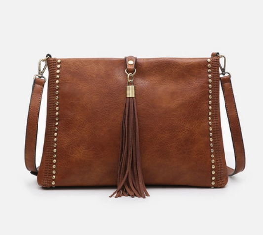 Marie Crossbody w/ Grommet Details