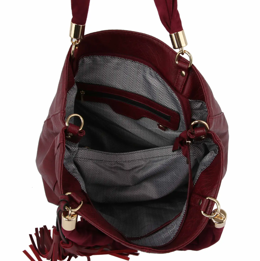 Eliza Hobo Purse Handbag with Wallet