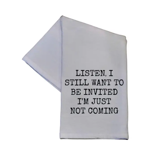 Invited Dish Towel