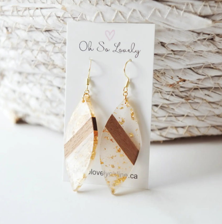 Iris Drop Earrings
