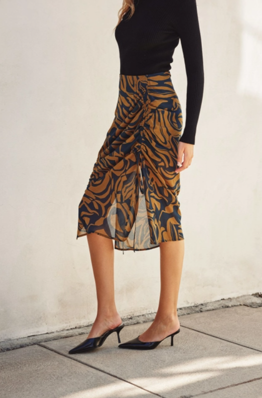 Vibe with Me Midi Skirt