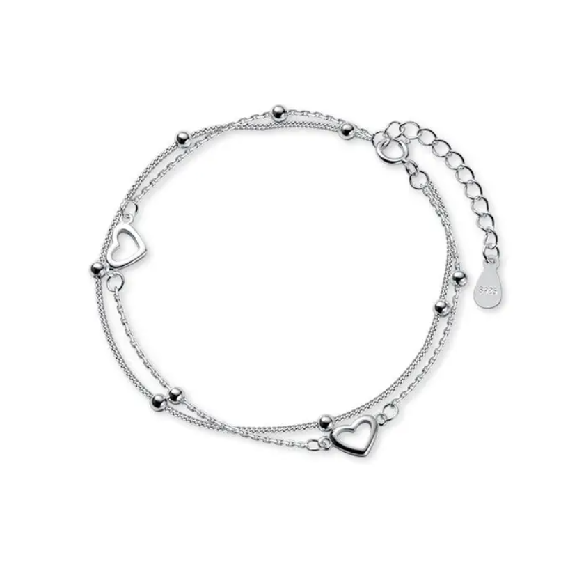 Heart Charm Bracelet