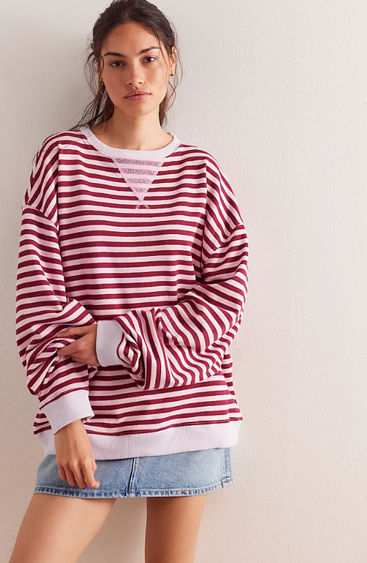 Classic Stripe Crew