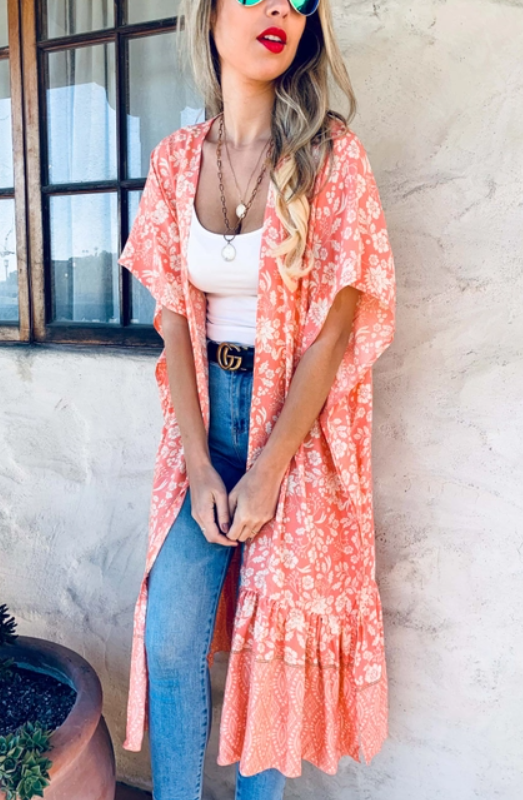 Tasha Floral Kimono