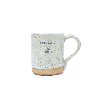 Stoneware XO Singer Mugs