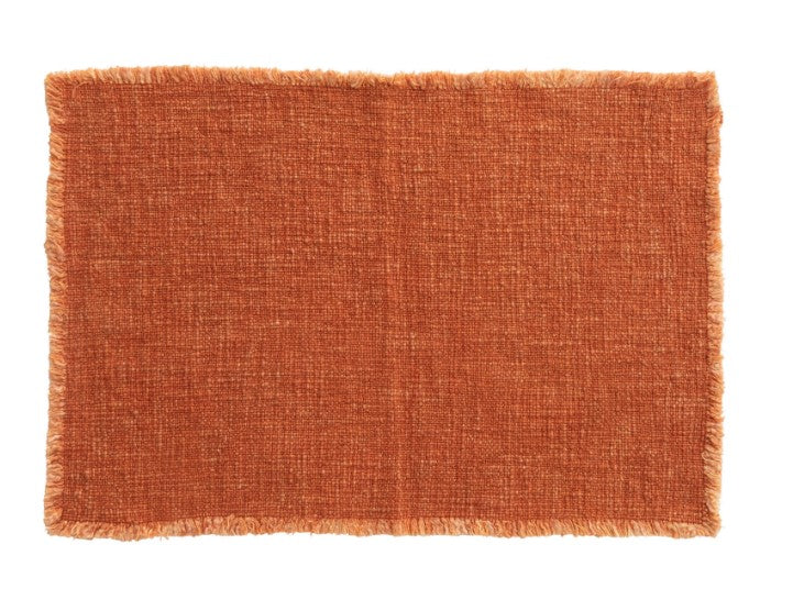 Terra Cotta Linen Placemat