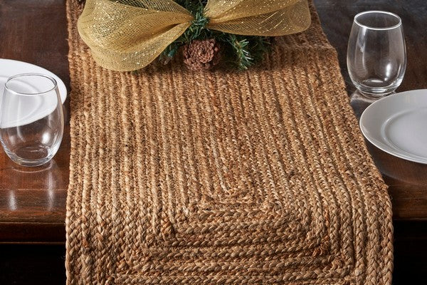 Natural Jute Tablerunner