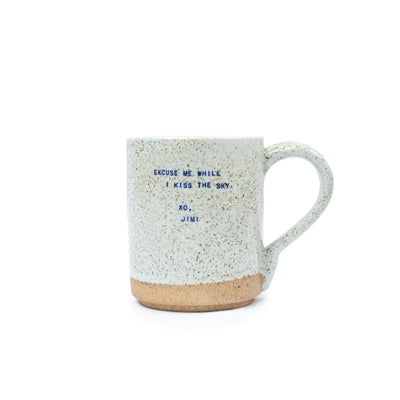 Stoneware XO Singer Mugs