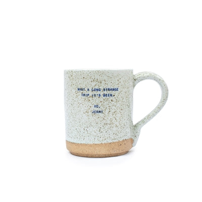 Stoneware XO Singer Mugs